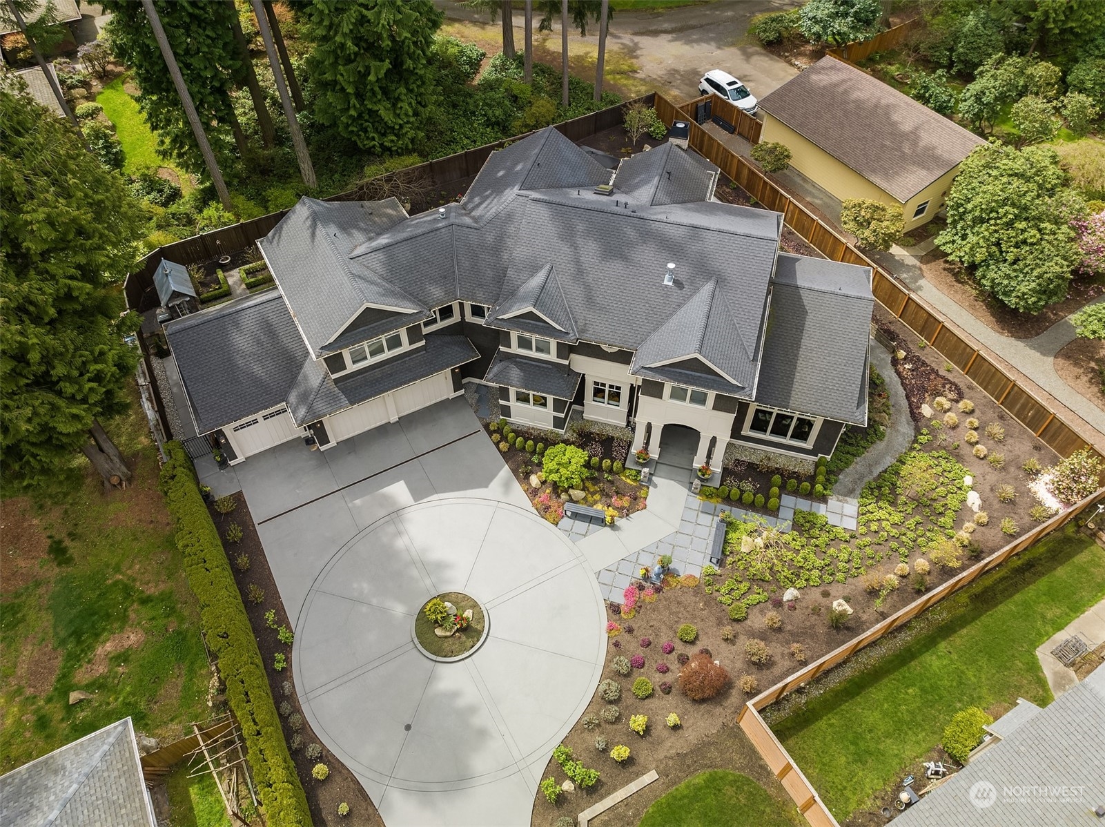9013 Northeast 190th Street Bothell, WA 98011 - Photo 3 of 39 an aerial view of residential house with outdoor space