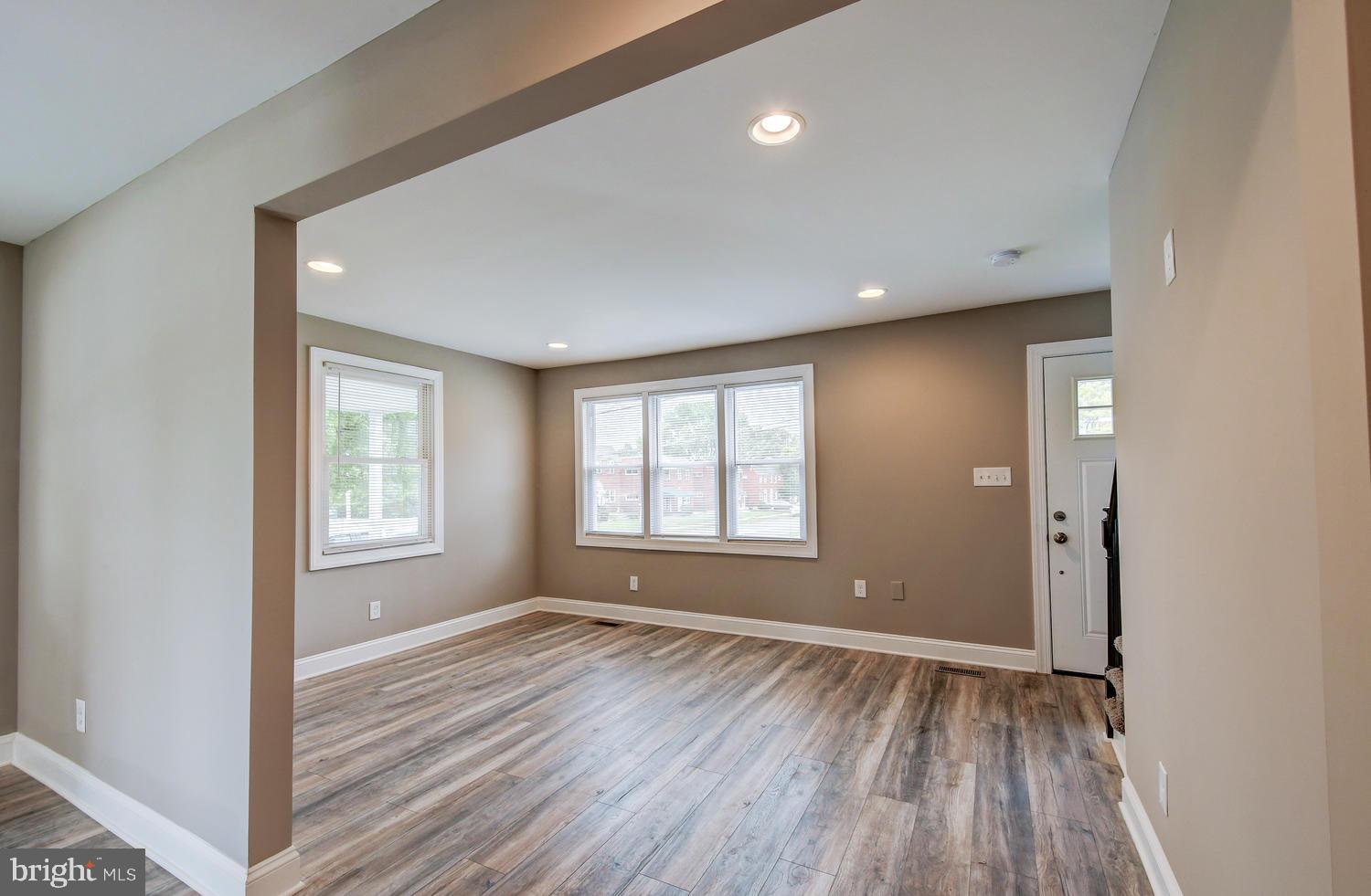 5422 Radecke Avenue Baltimore, MD 21206 - Photo 6 of 22 Living Room - View from Kitchen