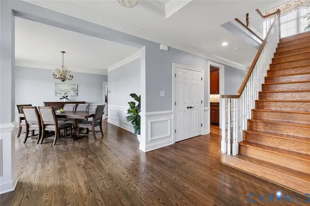 a view of a livingroom with furniture and a fireplace