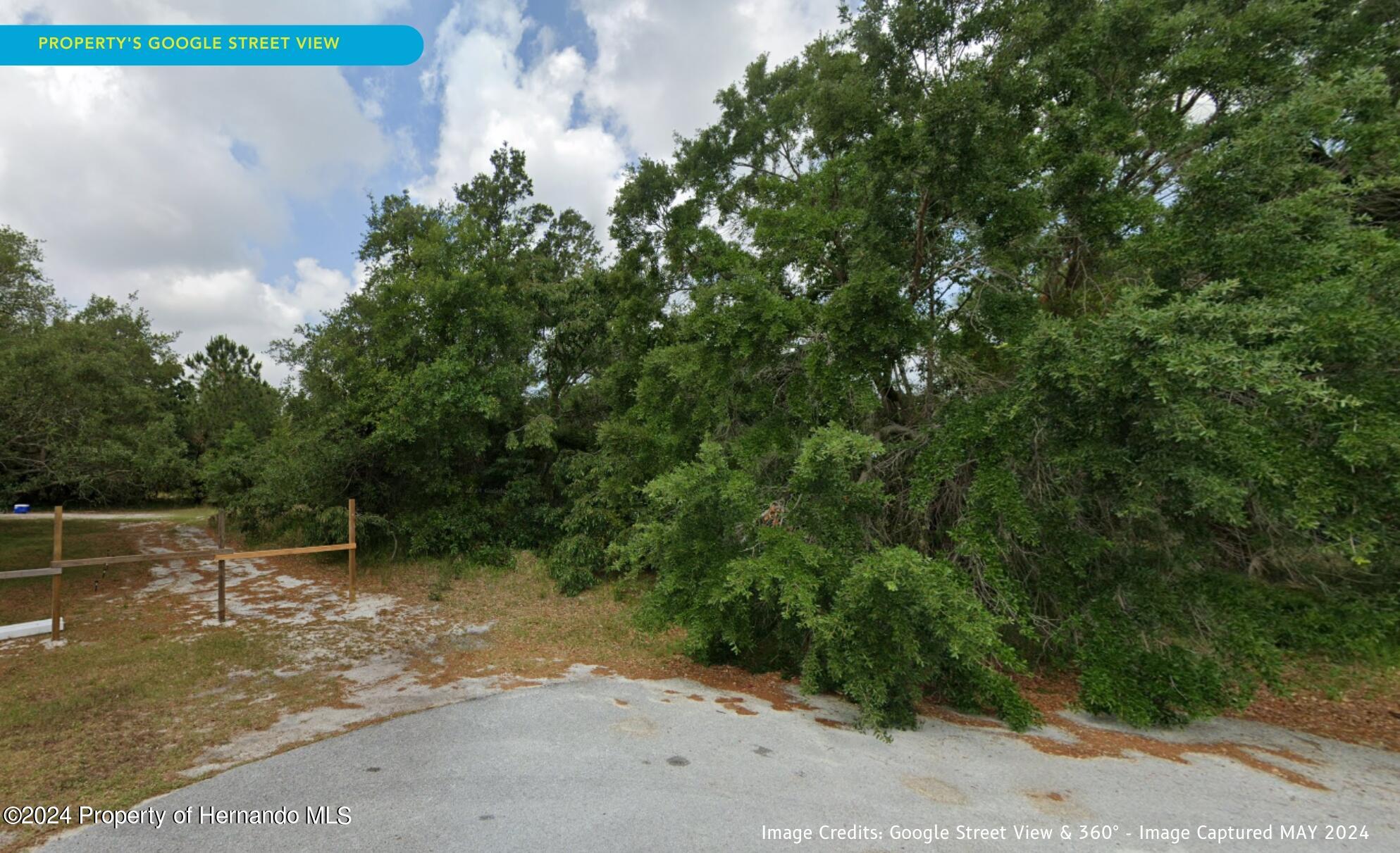 7226 Sky Court Spring Hill, FL 34606 - Photo 4 of 14 a view of a field with trees in the background