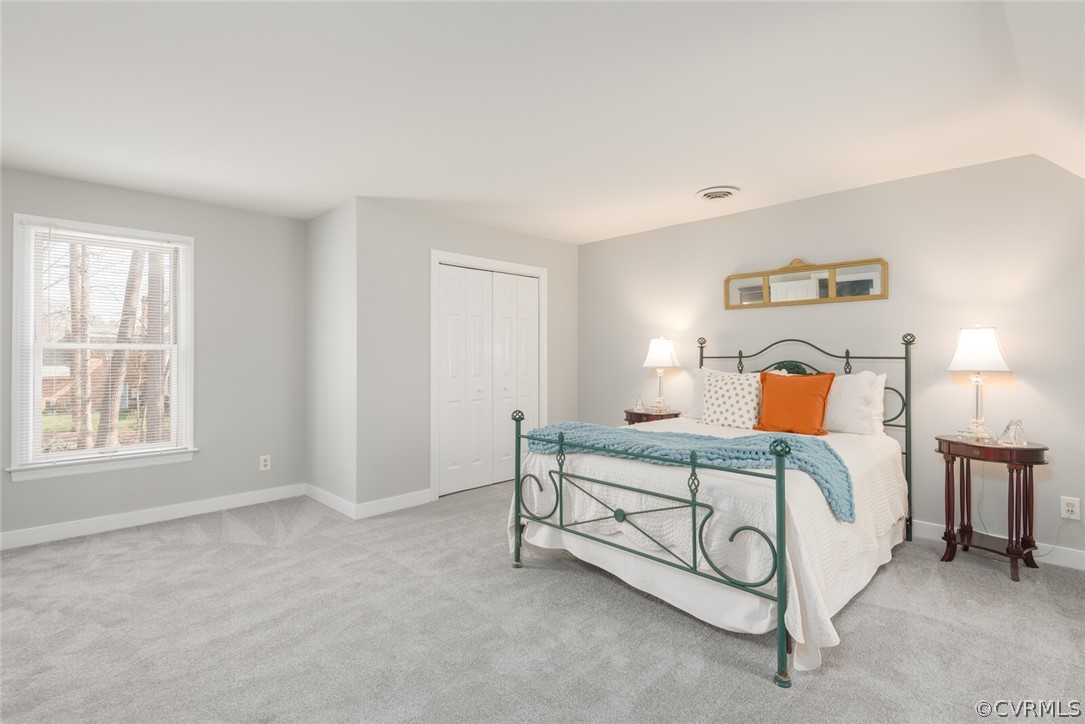 5701 North Chase Road Midlothian, VA 23112 - Photo 45 of 49 Bedroom #3 New carpet and paint, huge space.