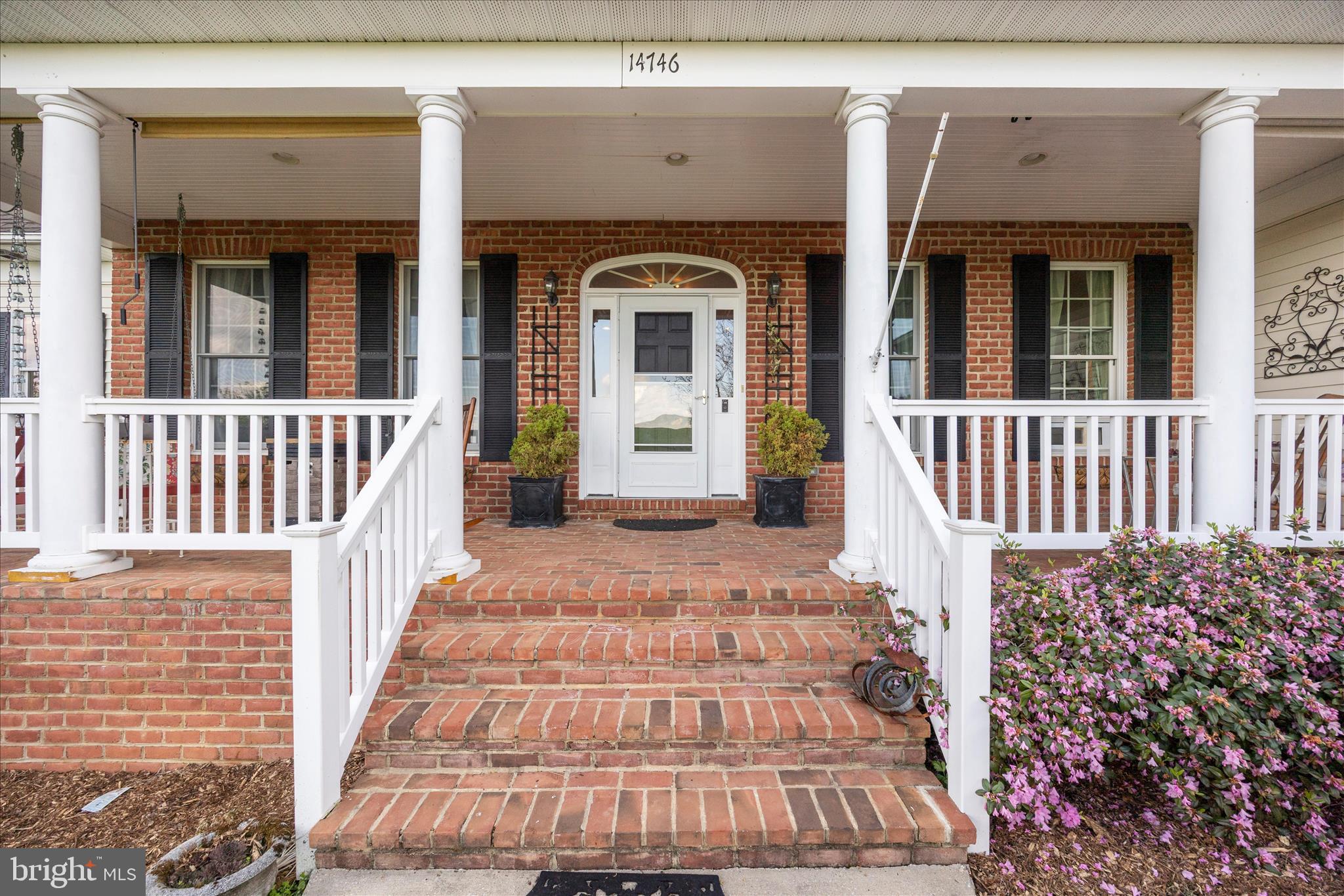 14746 New Windsor Road New Windsor, MD 21776 - Photo 3 of 67 Gracious brick front porch