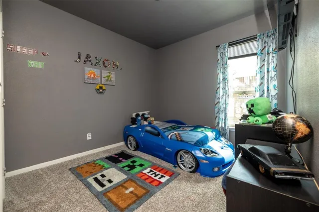 a bathroom with a sink vanity and a mirror