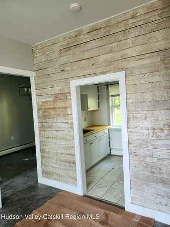 a view of front door of house