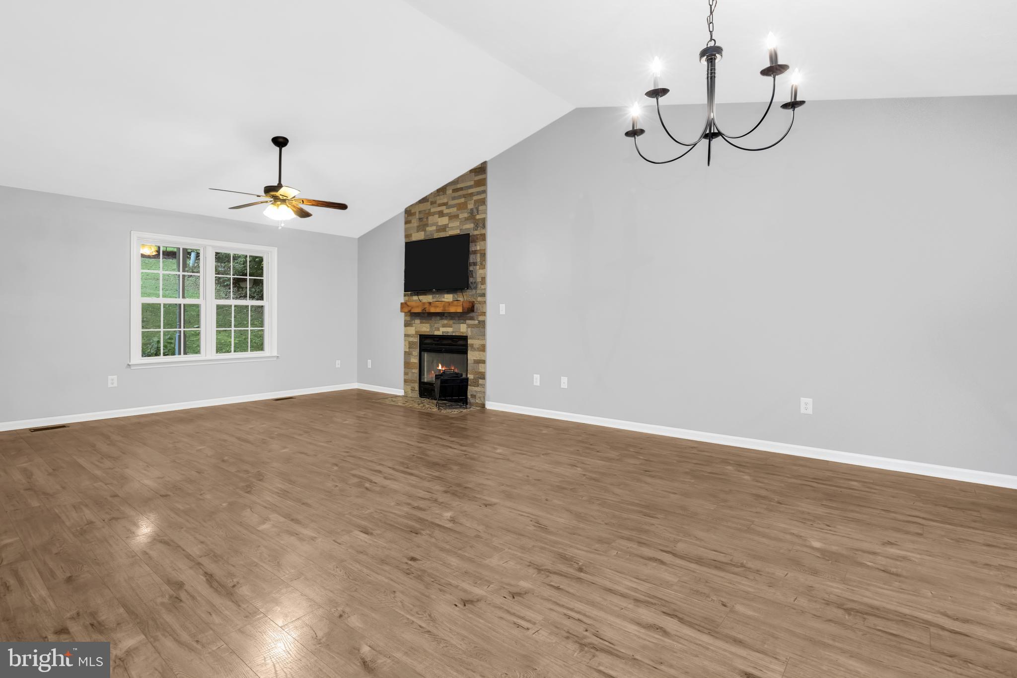 2196 High Top Road Linden, VA 22642 - Photo 6 of 33 Open Concept/Family Room/Dining Area