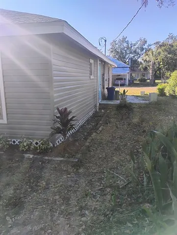 a view of outdoor space and yard