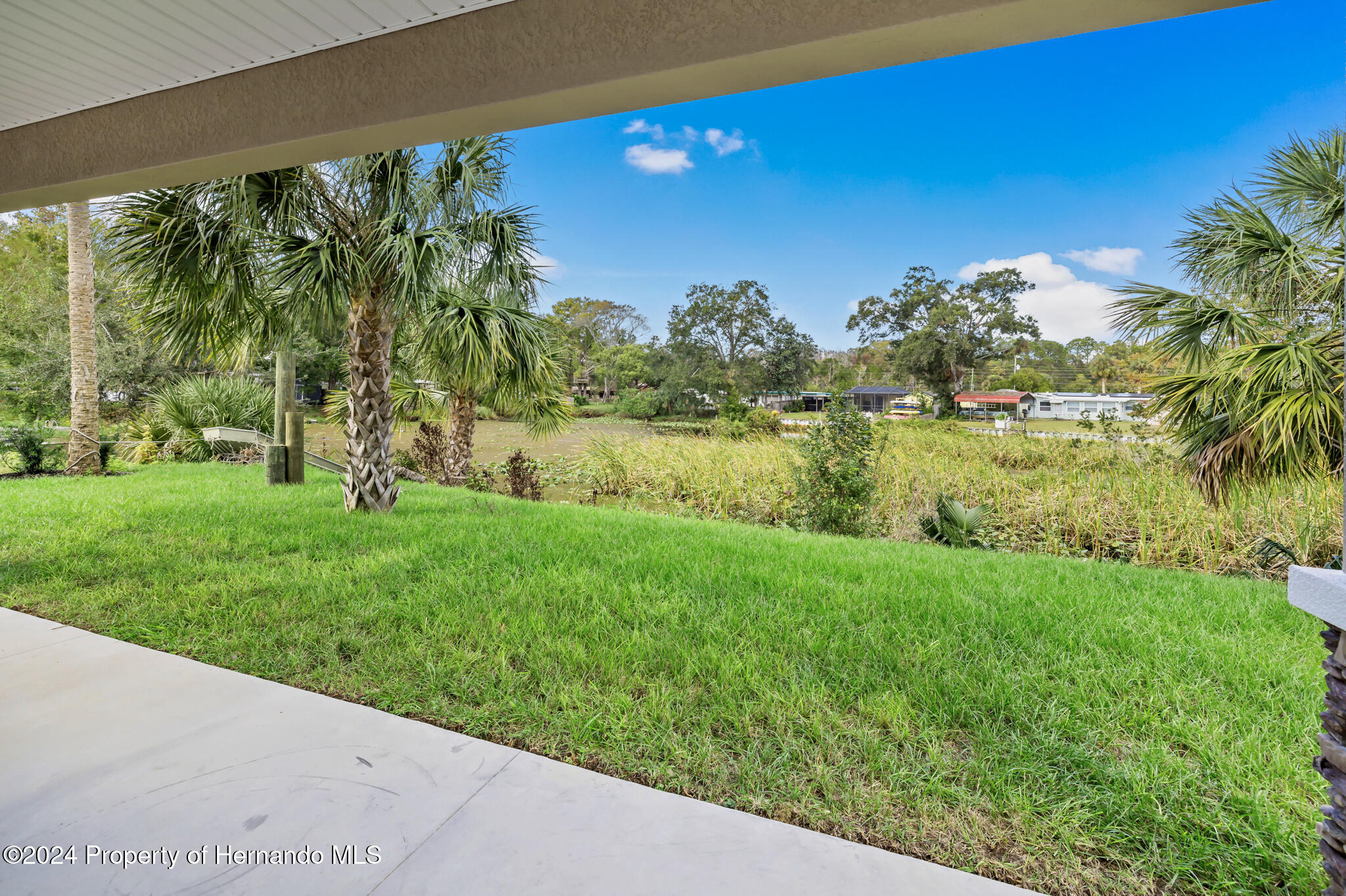 6435 Finance Avenue Weeki Wachee, FL 34607 - Photo 27 of 35 a view of a garden and trees