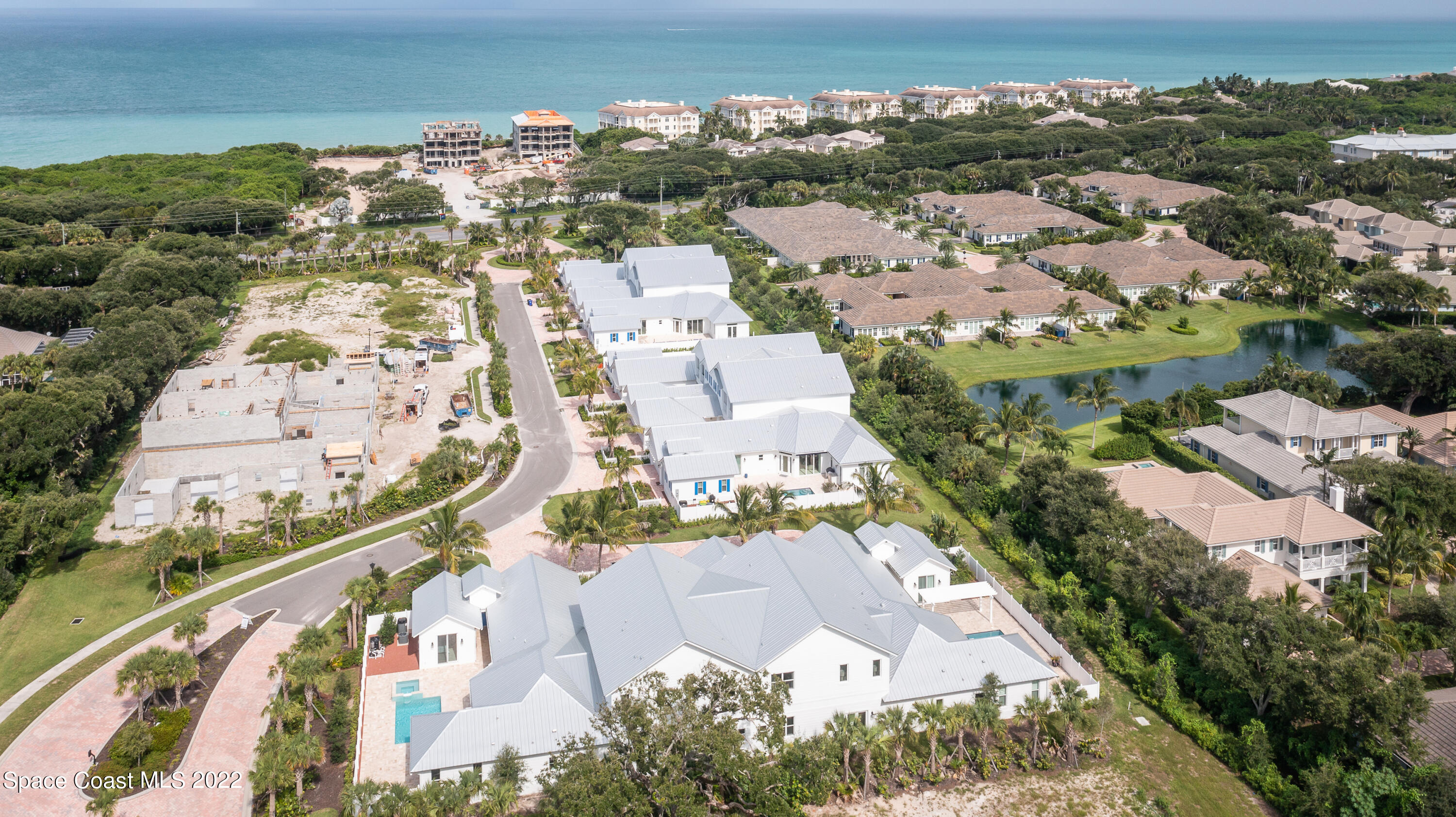 20 Strand Drive Vero Beach, FL 32963 - Photo 3 of 36 an aerial view of residential houses with outdoor space