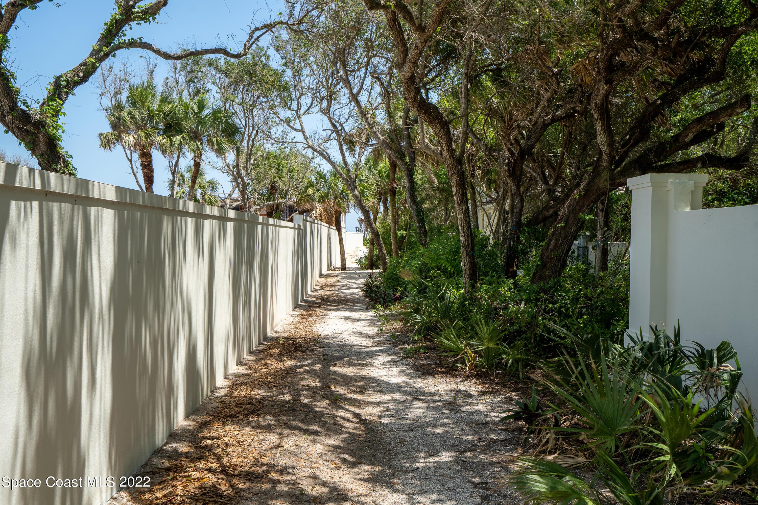 20 Strand Drive Vero Beach, FL 32963 - Photo 35 of 36 a view of a backyard with plants and large trees