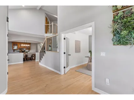 a view interior of the house and natural light