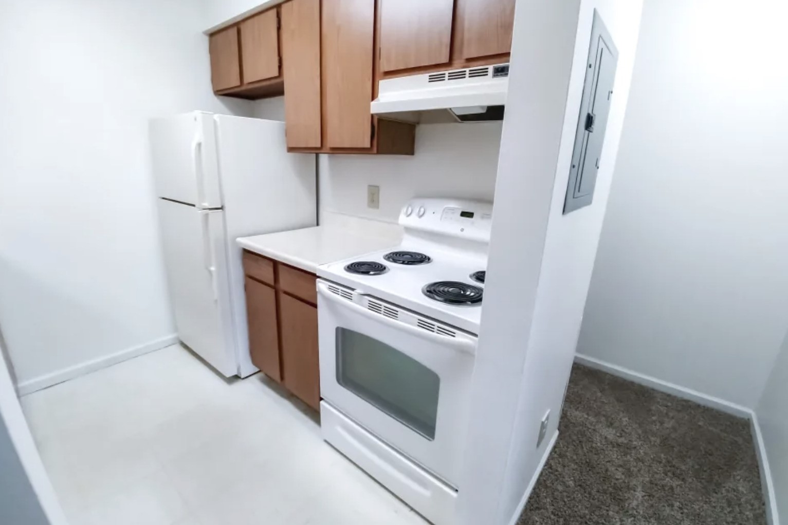100 West Mill Pond Brooklyn, MI 49230 - Photo 9 of 11 a kitchen with stainless steel appliances granite countertop a refrigerator and a stove
