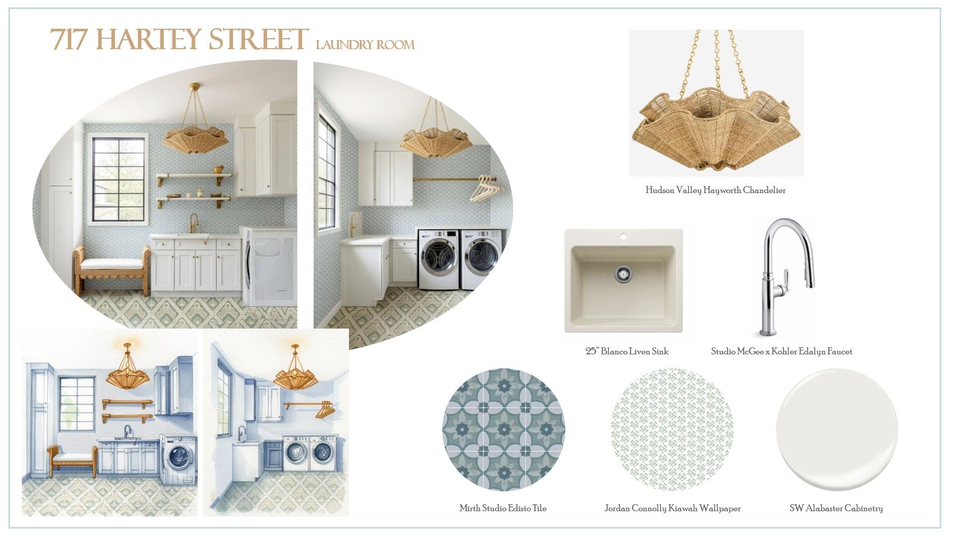 717 Hartey Street Daniel Island, SC 29492 - Photo 12 of 16 9- Design Boards - 717 Hartey- Laundry R