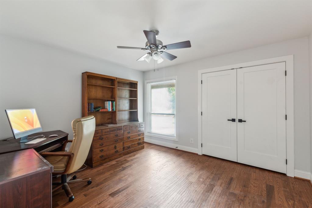 12345 Band Dallas, TX 75244 - Photo 20 of 38 a view of a workspace with furniture and a window