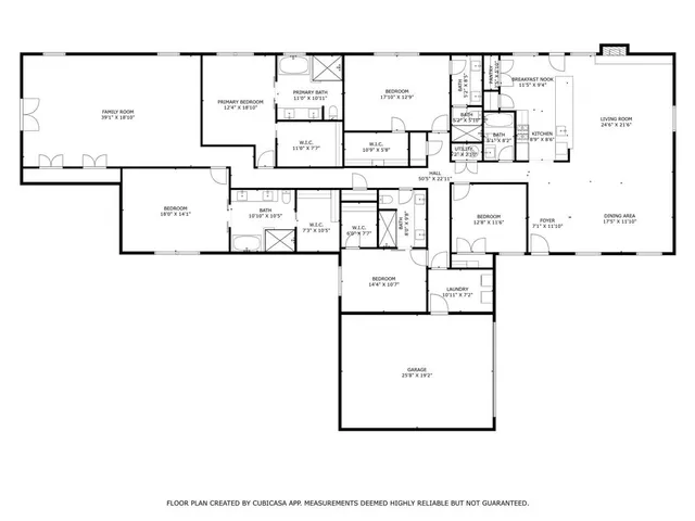 a picture of a floor plan
