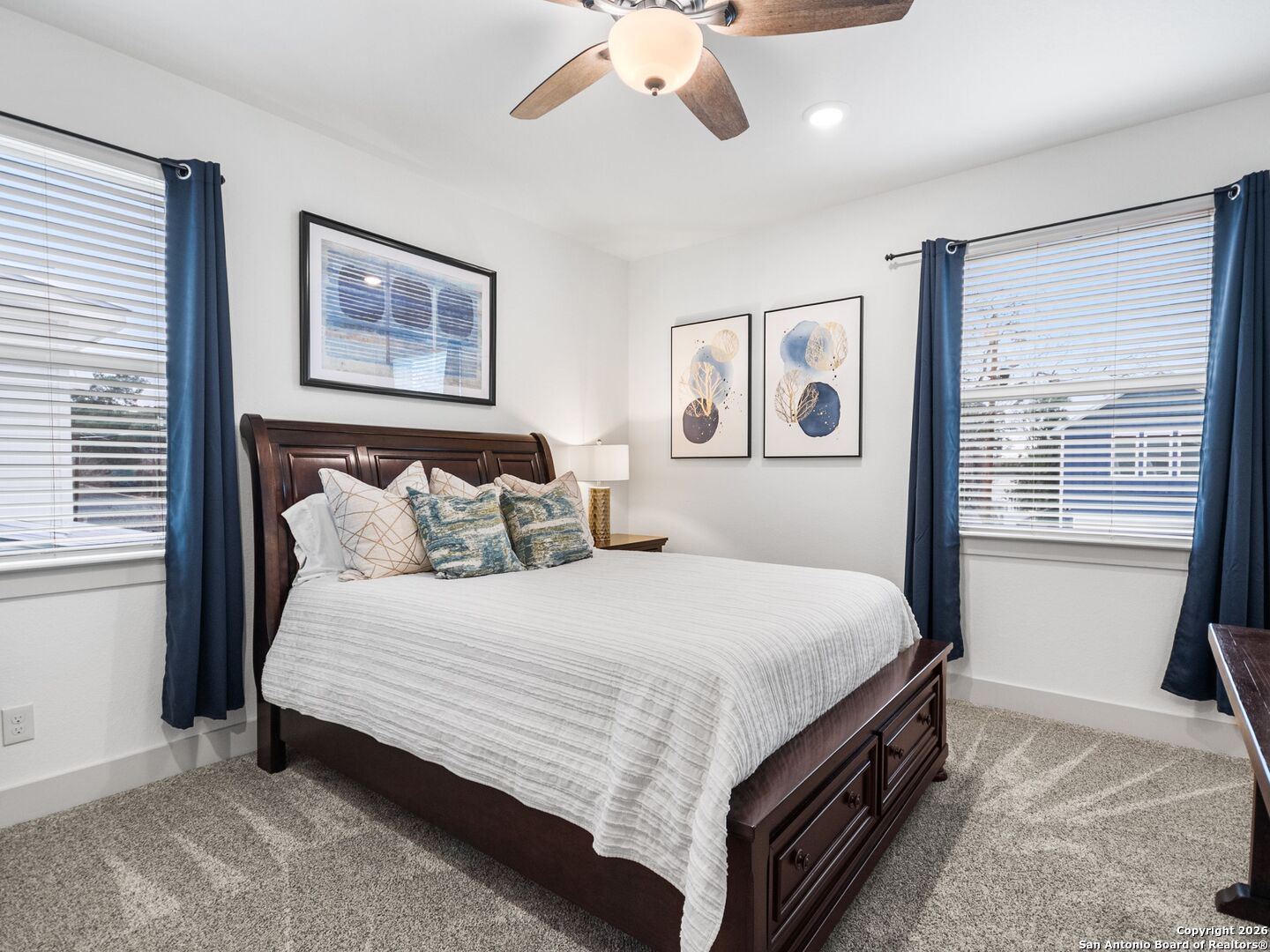 603 Graham Street Boerne, TX 78006 - Photo 30 of 42 a bedroom with bed and a window