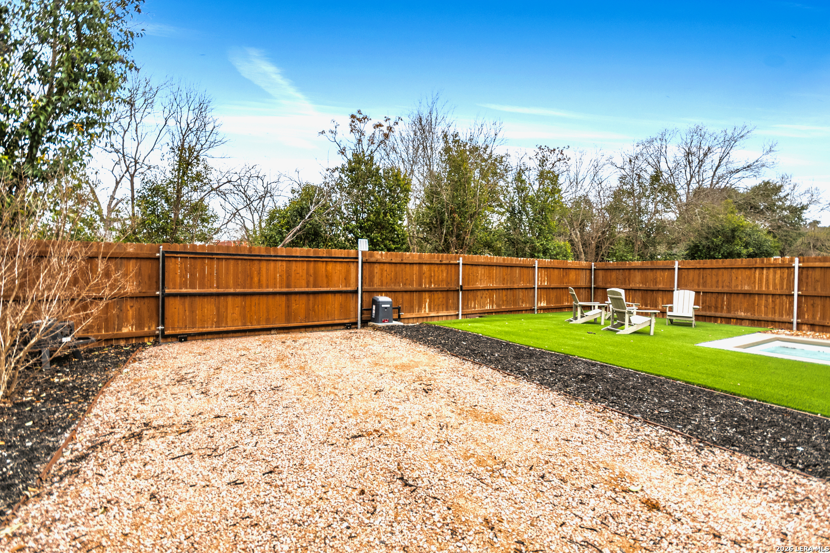603 Graham Street Boerne, TX 78006 - Photo 41 of 42 a view of backyard with green space
