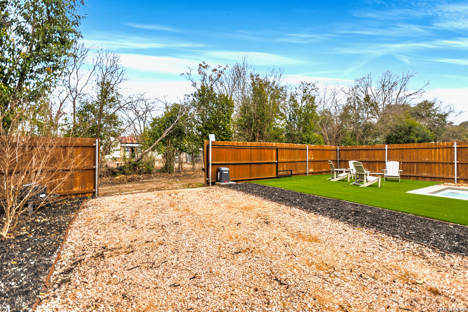 603 Graham Street Boerne, TX 78006 - Photo 42 of 42 a backyard of a house with lots of green space