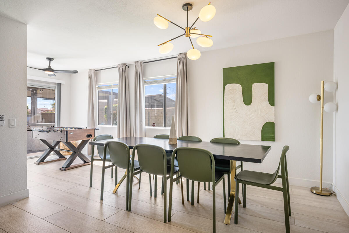 45640 Cimarron Road Indio, CA 92201 - Photo 7 of 28 a view of a dining room with furniture window and outside view