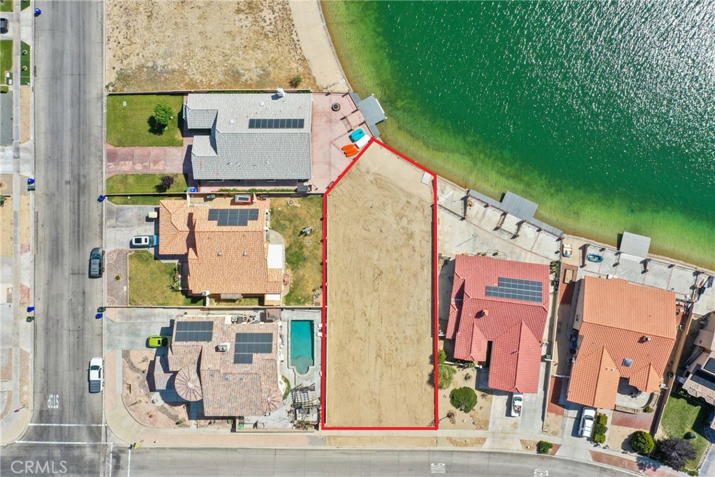 0 Blue Water Road Helendale, CA 92342 - Photo 5 of 9 an aerial view of residential houses with outdoor space