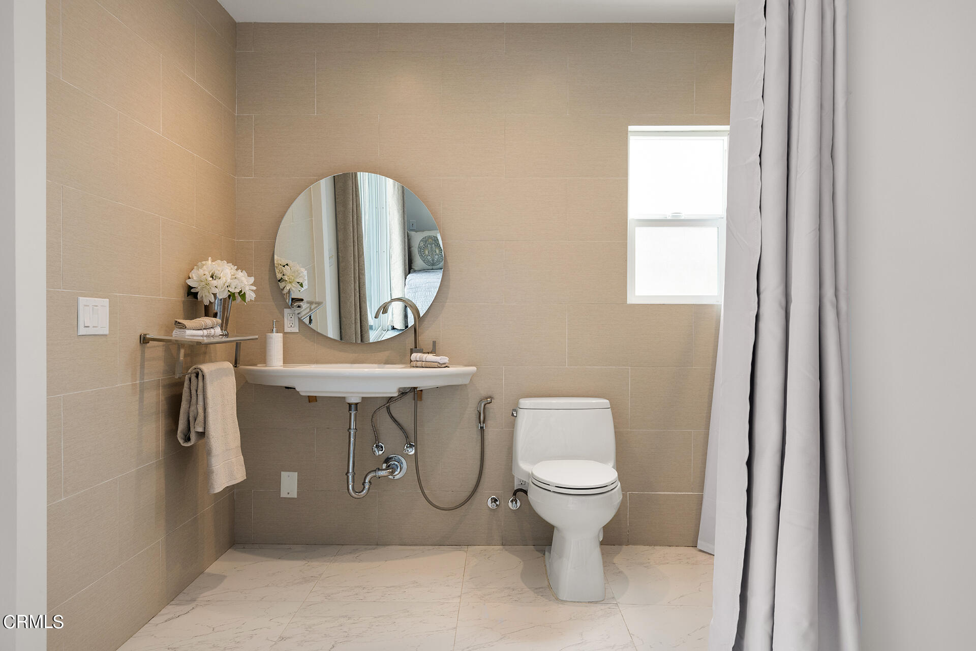 8601 Duarte Road San Gabriel, CA 91775 - Photo 14 of 26 a bathroom with a toilet a sink and a window