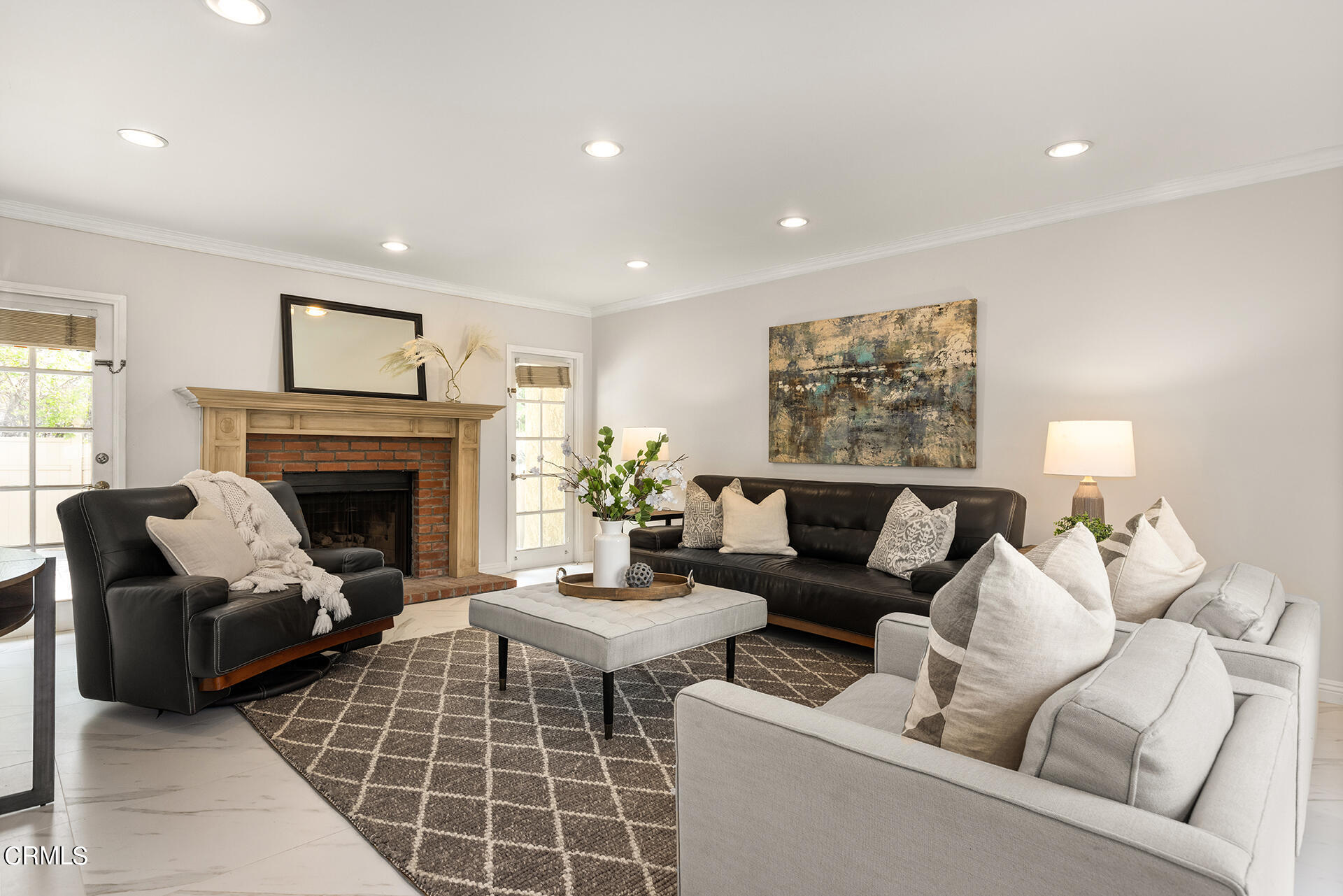 8601 Duarte Road San Gabriel, CA 91775 - Photo 4 of 26 a living room with furniture and a fireplace