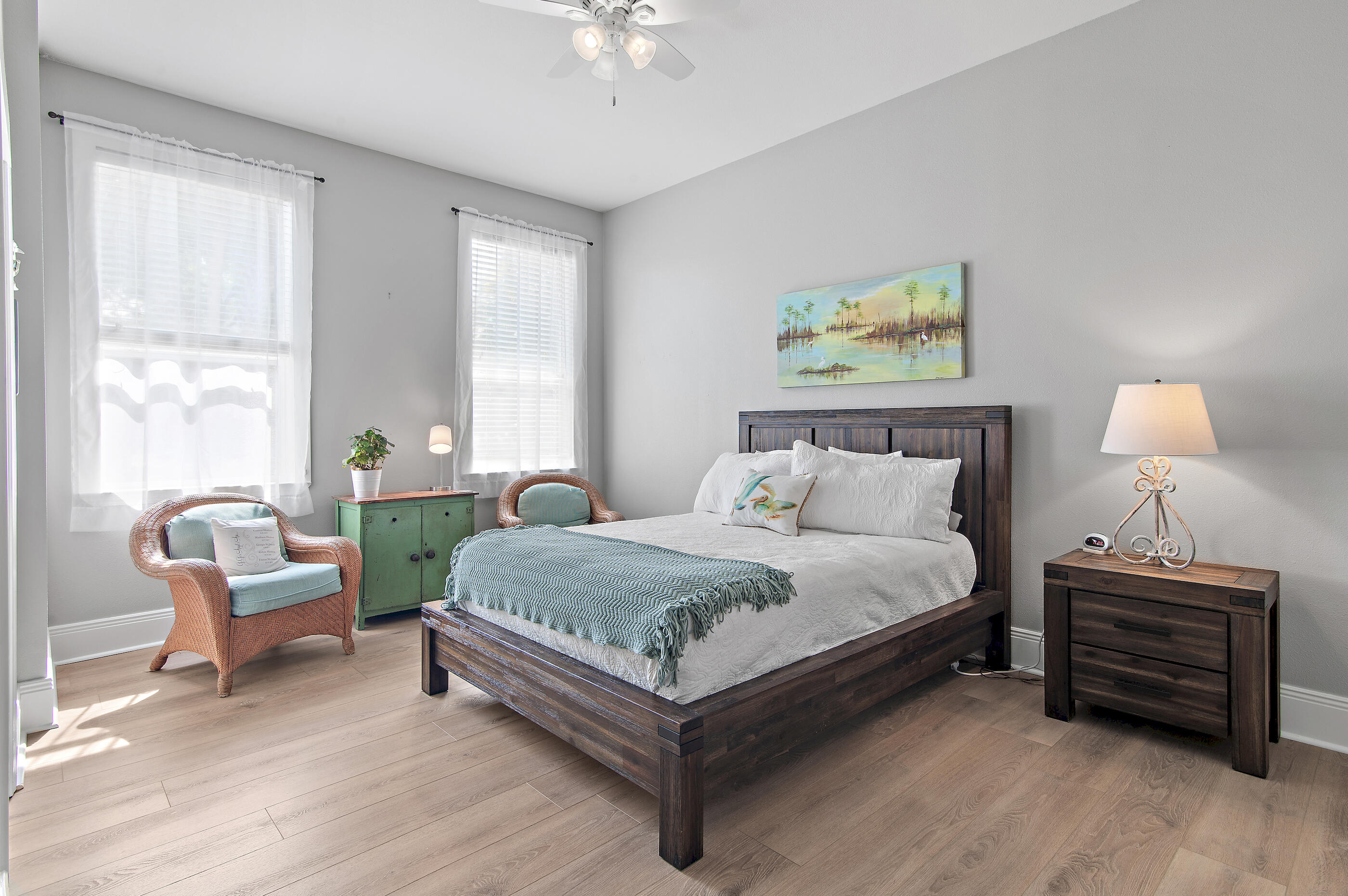 122 Shorebird Drive, Unit 814 Santa Rosa Beach, FL 32459 - Photo 12 of 25 a bed room with a bed and a chair