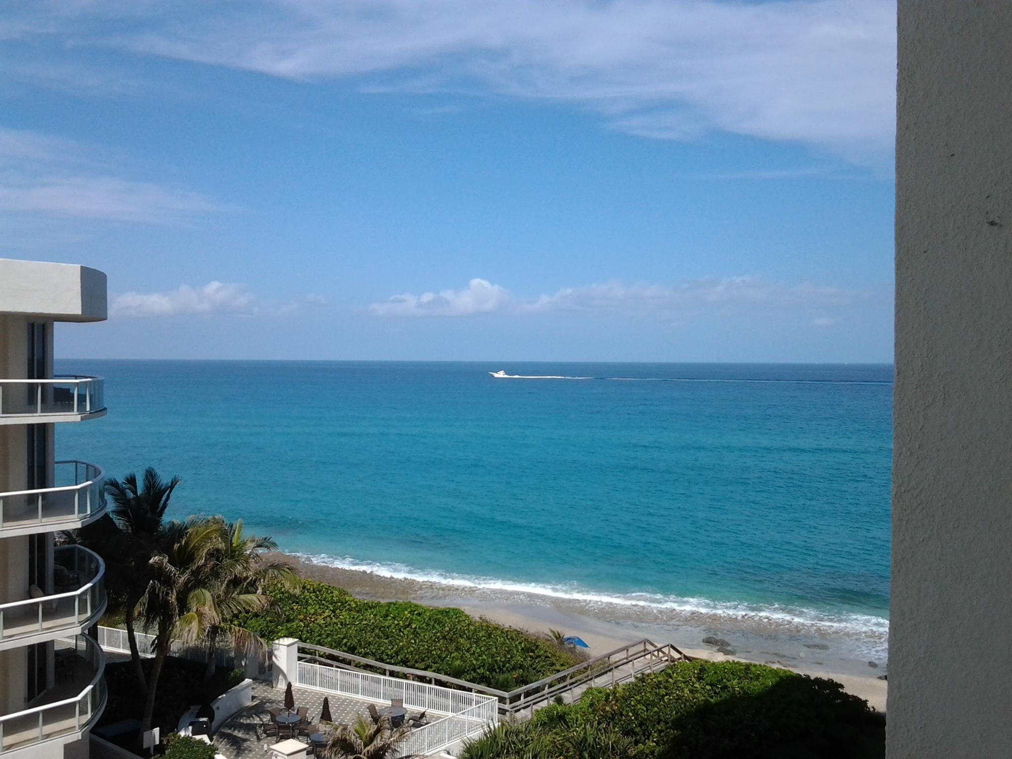 4200 North Ocean Drive, Unit 1705 Riviera Beach, FL 33404 - Photo 1 of 1 Ocean View from Balcony