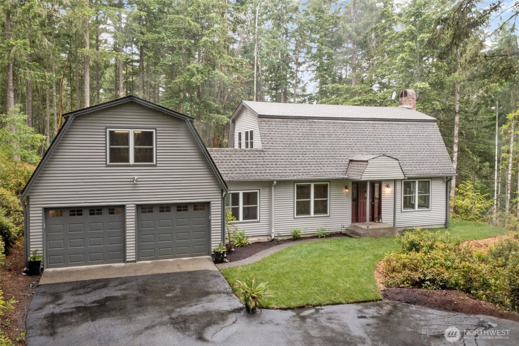 100 East Twanoh Heights Road South Belfair, WA 98528 - Photo 2 of 40 front view of a house