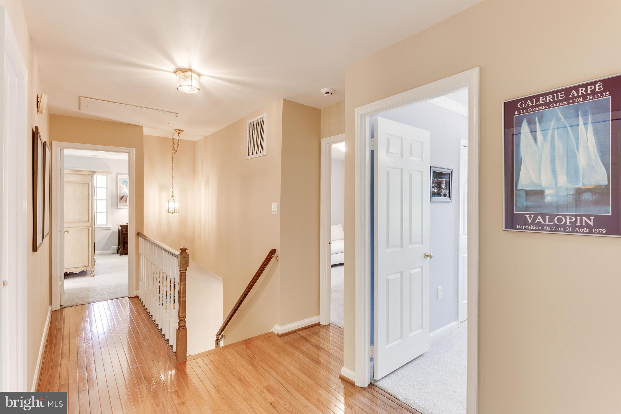 2032 Adams Hill Road Vienna, VA 22182 - Photo 22 of 45 Hall with Gleaming Wood Floors