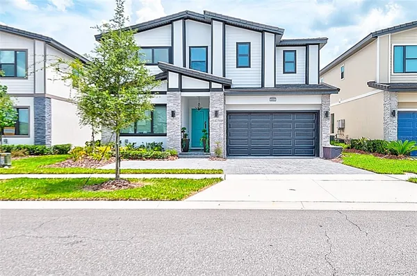 a house with a outdoor space