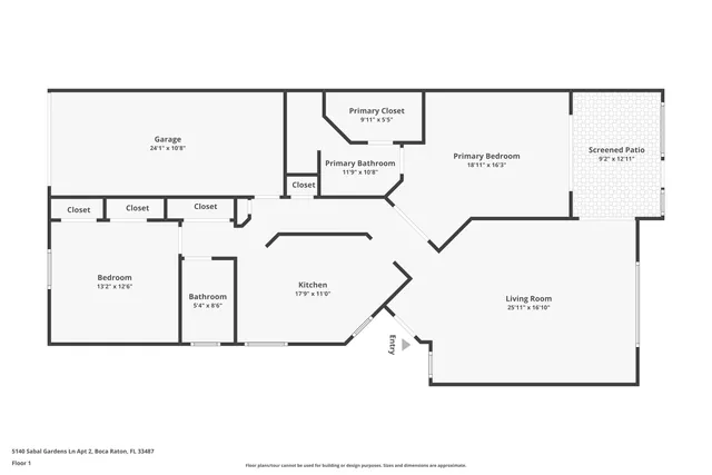 $369,000 | 5140 Sabal Gardens Lane, Unit 2, Boca Raton, FL 33487