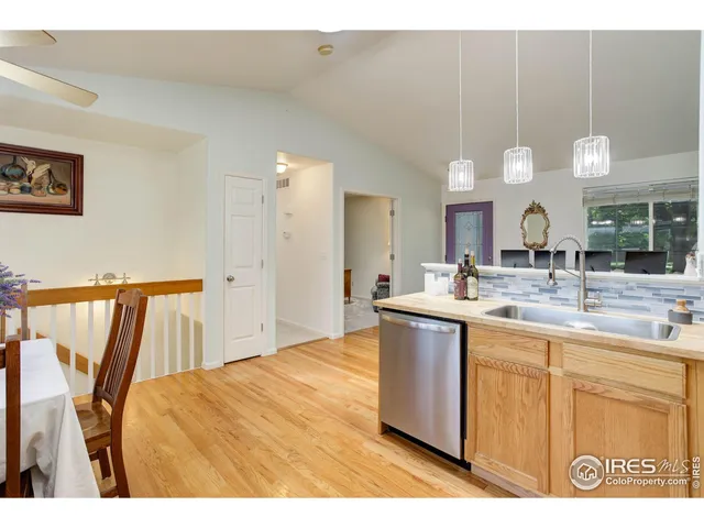 a large bathroom with a sink and a mirror