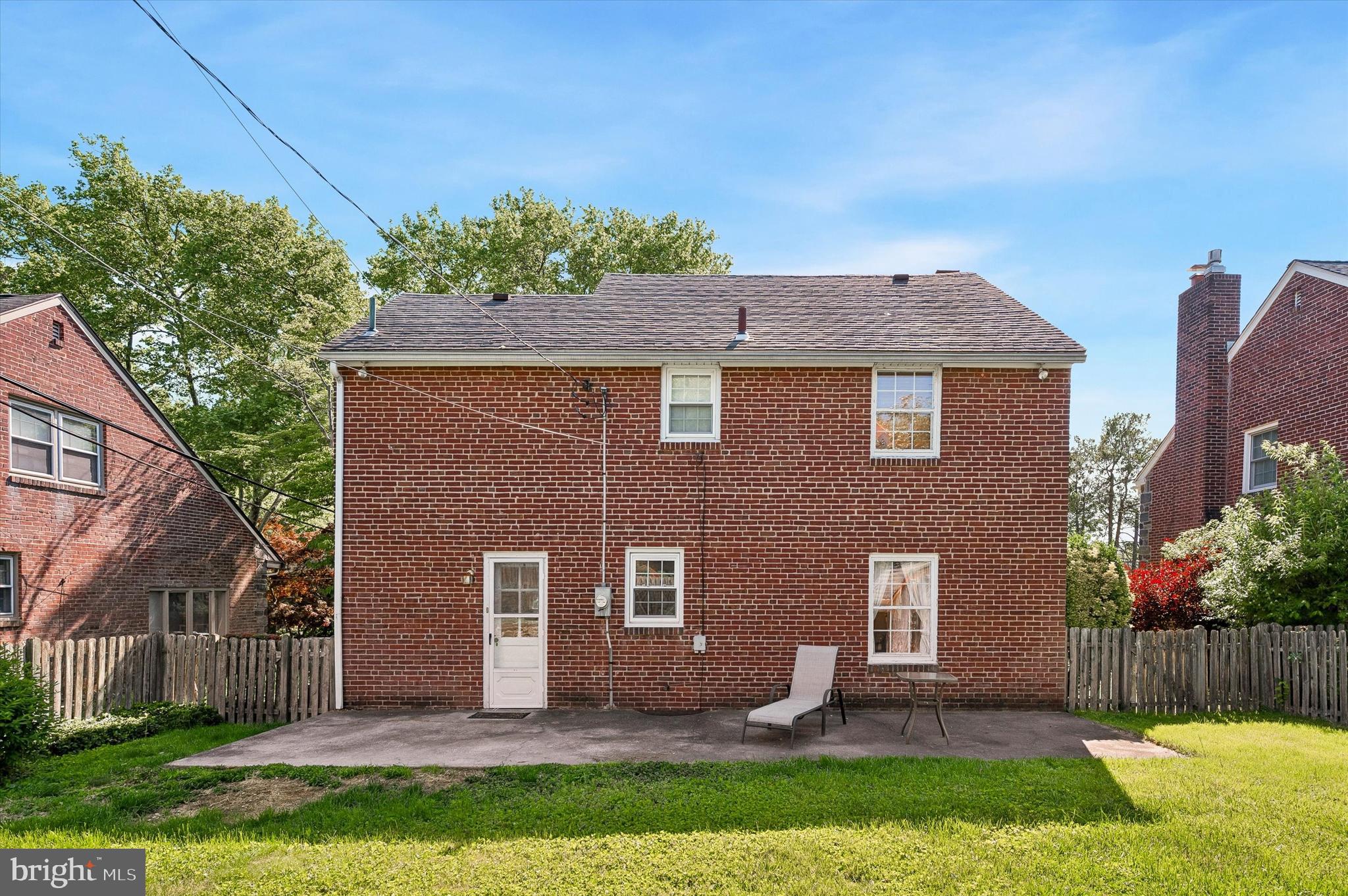 803 Dover Road Wynnewood, PA 19096 - Photo 35 of 35 Back of 803 Dover Rd