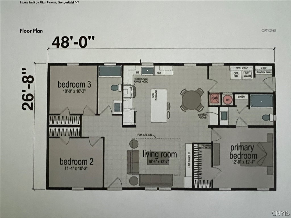 3 Bluebird Lane Springport, NY 13160 - Photo 48 of 48 Floor Plan
