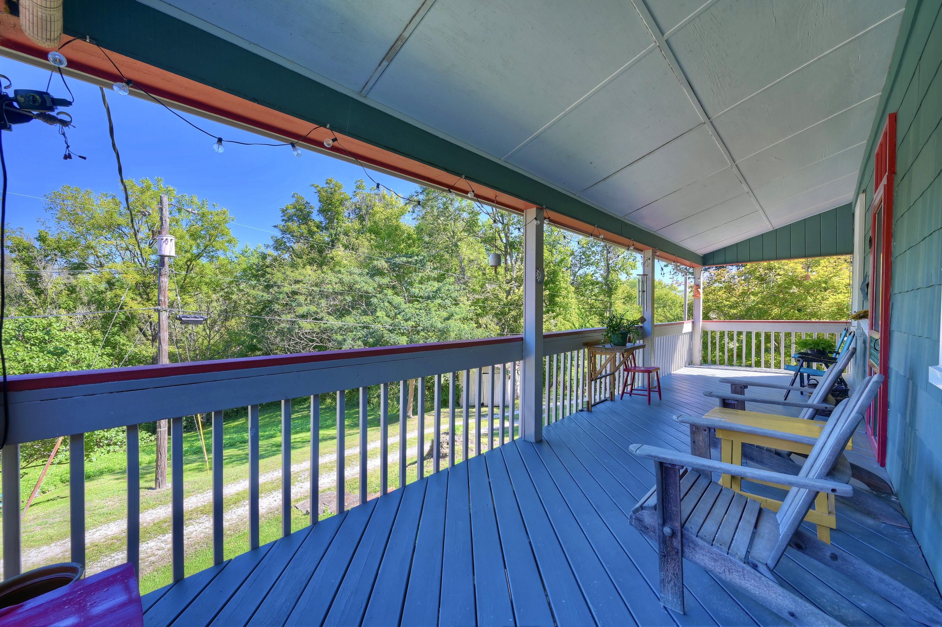 Front covered porch