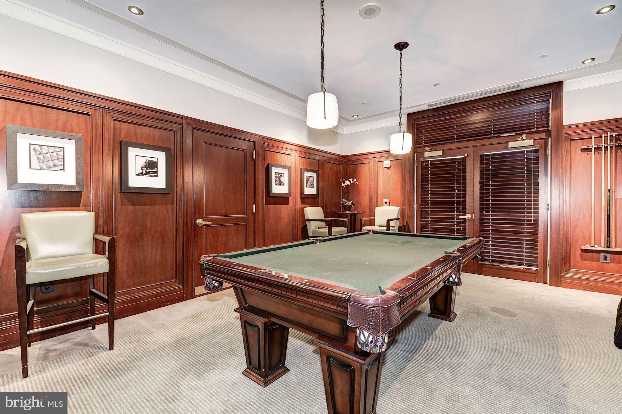 2425 L Street Northwest, Unit 421 Washington, DC 20037 - Photo 23 of 28 Building's Billiard Room