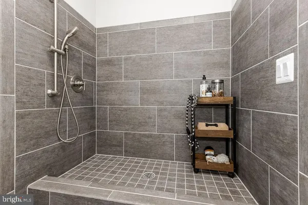 a bathroom with a toilet