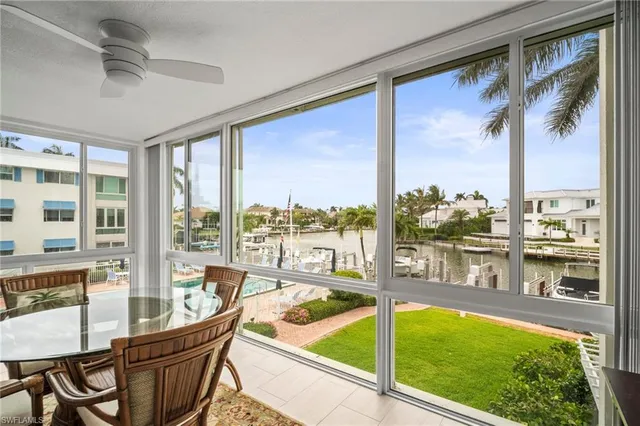 a view of an ocean from a balcony
