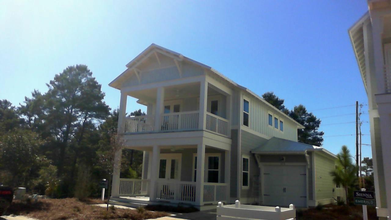 16 Clipper Street Inlet Beach, FL 32461 - Photo 2 of 34 a front view of a house with a yard