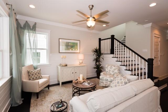 16 Clipper Street Inlet Beach, FL 32461 - Photo 10 of 34 a living room with furniture and a large window