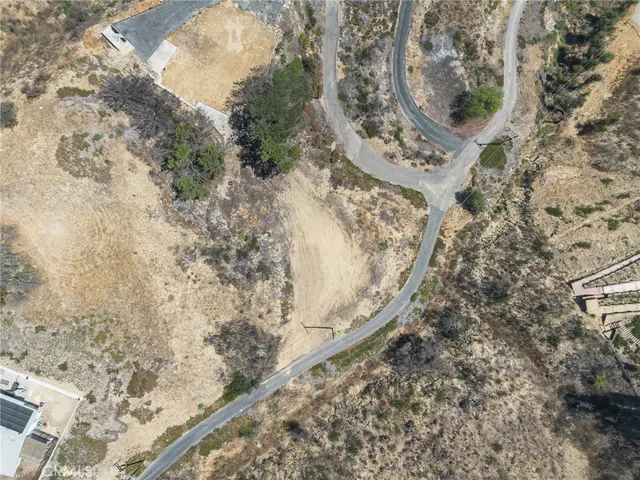 a view of a backyard of a house