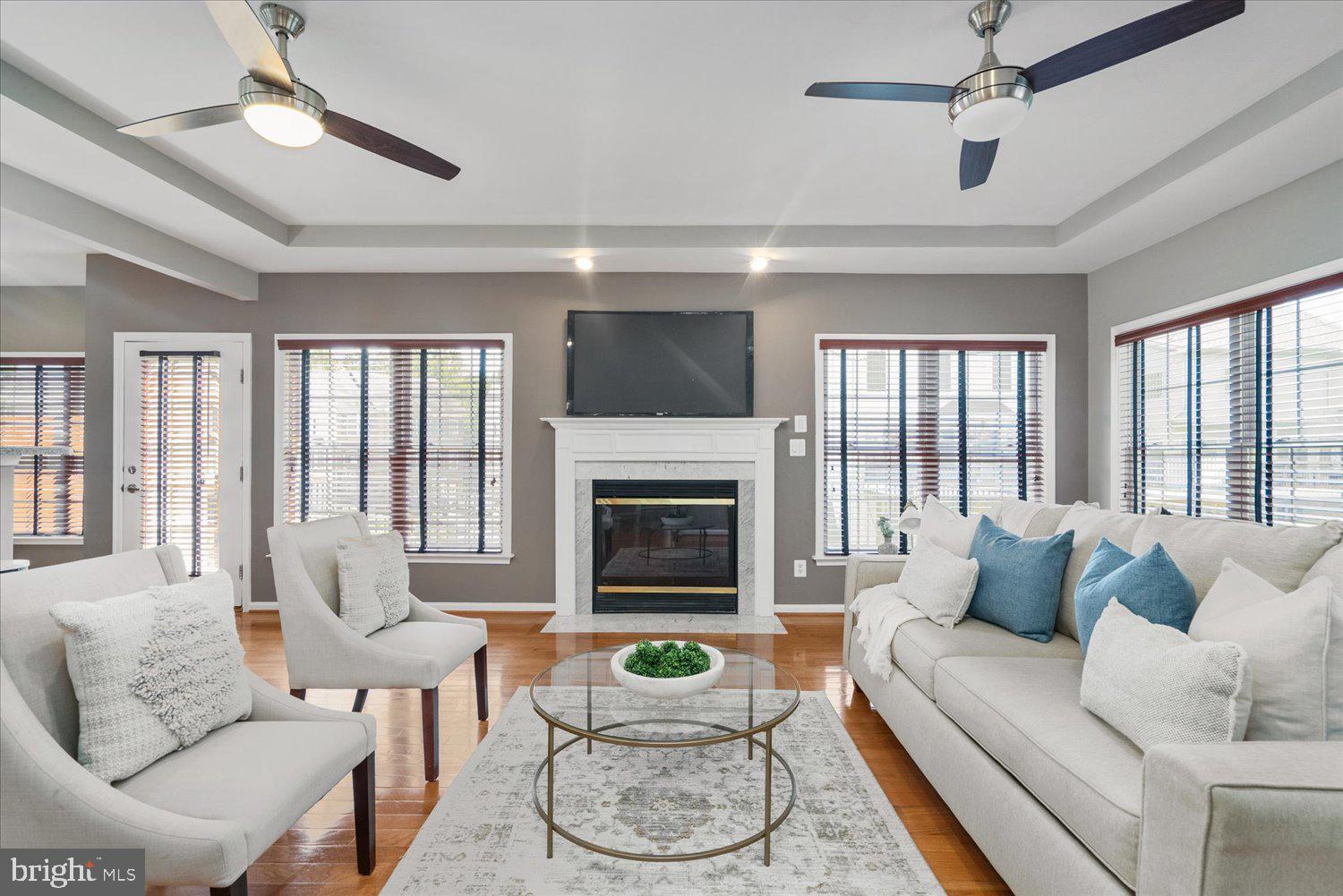 20 Fallston View Court Fallston, MD 21047 - Photo 22 of 67 Living Room With Fireplace