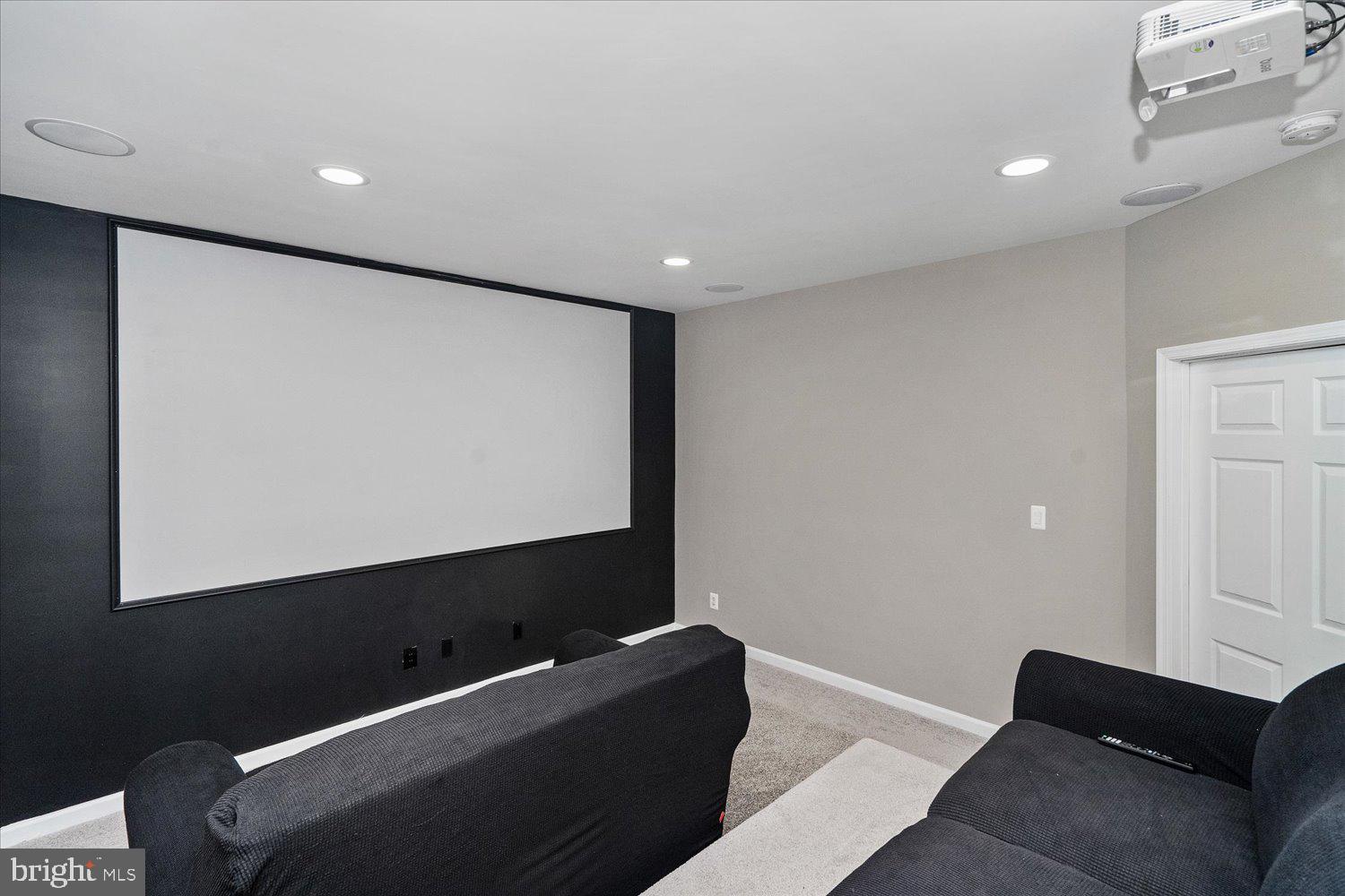 20 Fallston View Court Fallston, MD 21047 - Photo 50 of 67 Entertainment Room With Recessed Lighting