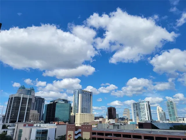a view of a multi story building