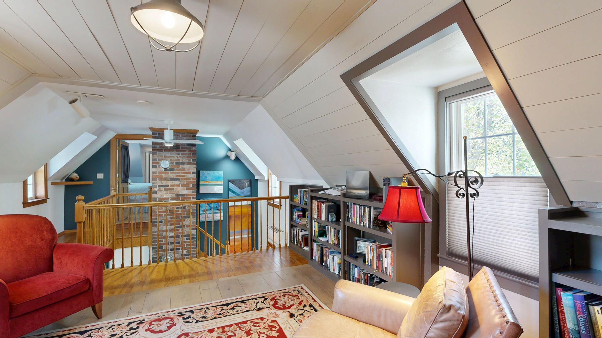 75 Court Street Belfast, ME 04915 - Photo 65 of 94 2nd Floor Office/Library with Skylights