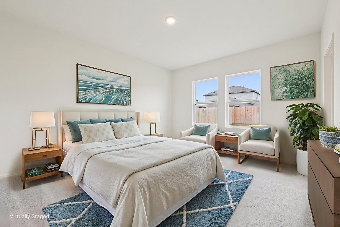 1516 Morris Loop San Marcos, TX 78666 - Photo 18 of 40 Bedroom featuring light carpet