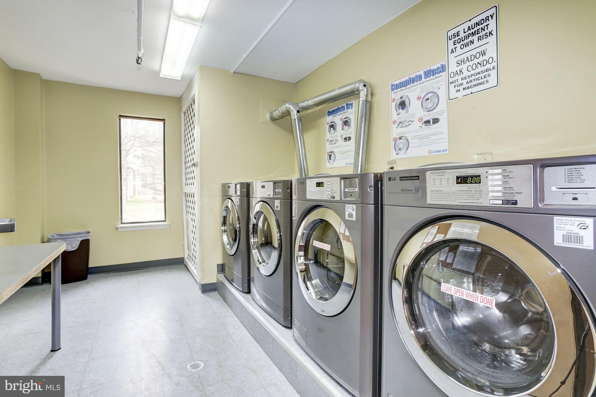 5860 Thunder Hill Road, Unit 2C Columbia, MD 21045 - Photo 22 of 22 Large laundry room in building