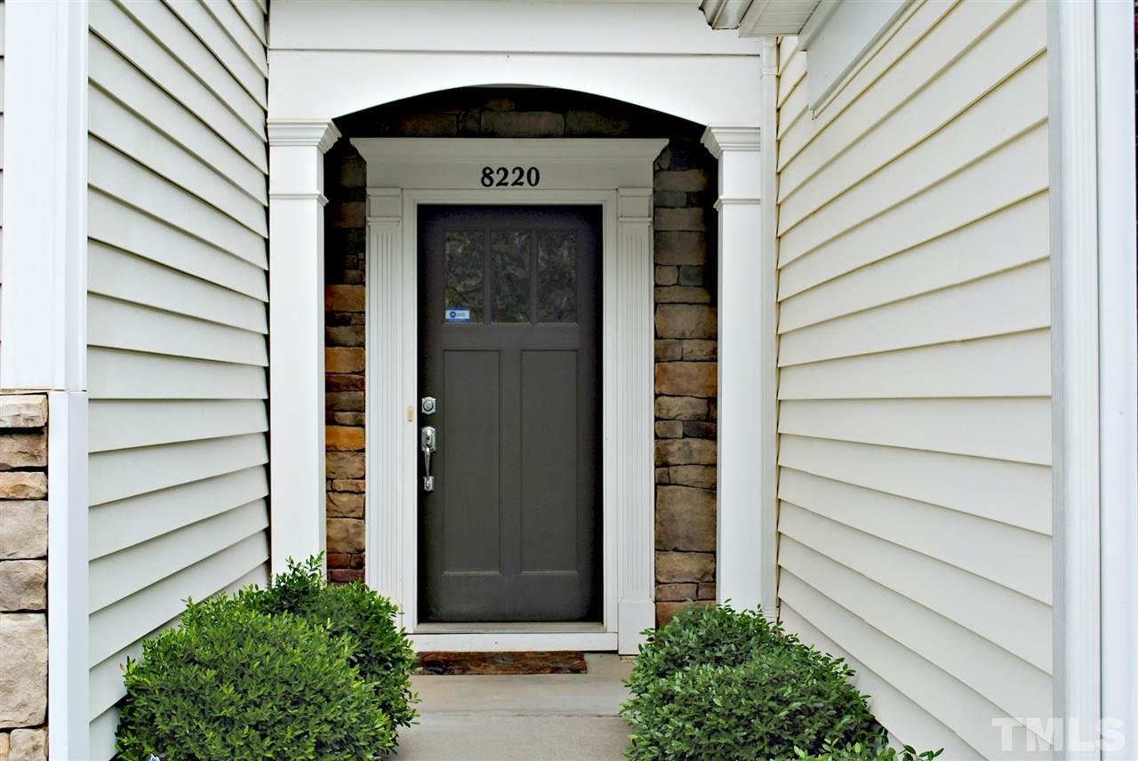 8220 Saltwood Place Raleigh, NC 27617 - Photo 2 of 15 a view of front door of house