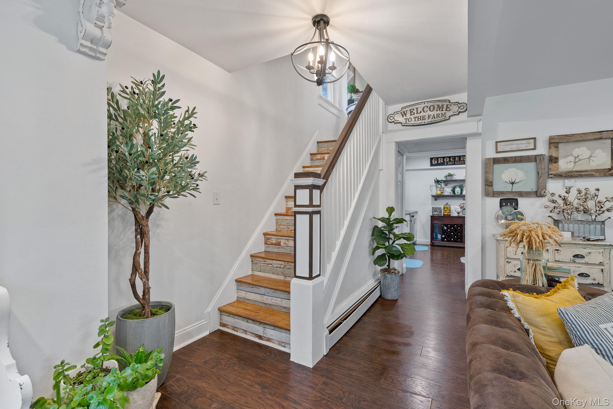 2374 Bruynswick Road Wallkill, NY 12589 - Photo 6 of 24 Stairs to second floor with 3 bedrooms and full bathroom.