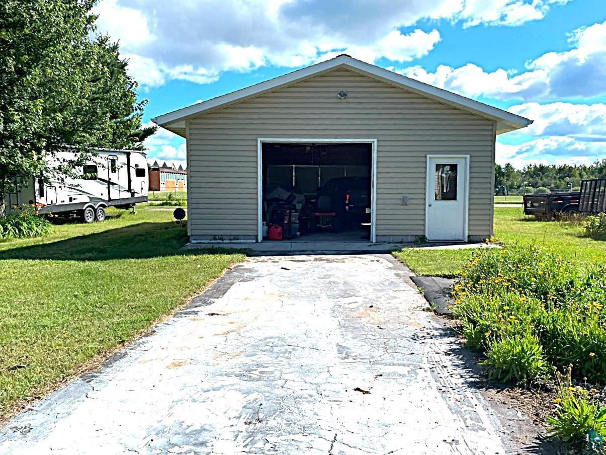42 Locust Drive Babbitt, MN 55706 - Photo 44 of 50 Detached garage with rear entrance.